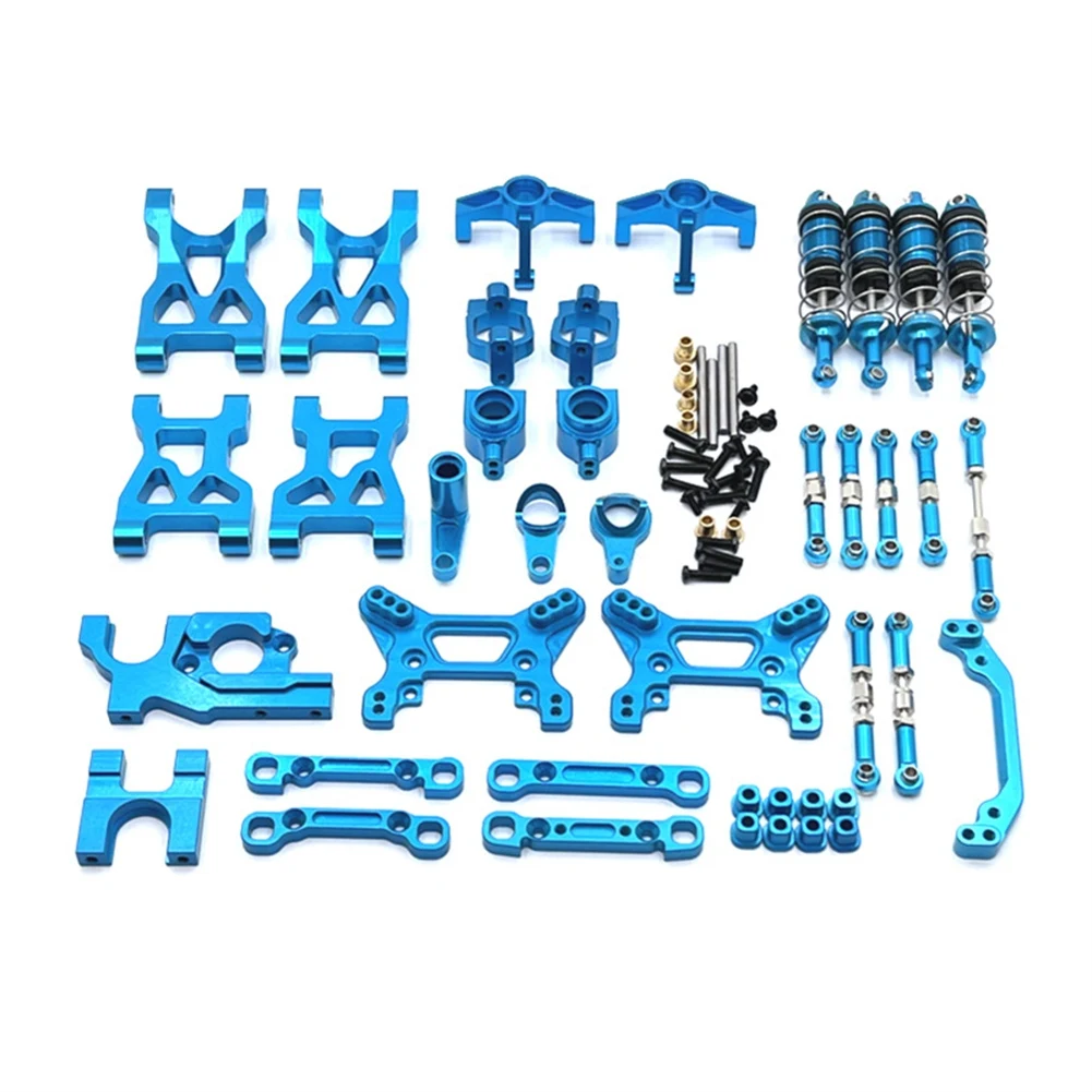 Metal Upgrades Kit Steering Blocks Link Rod Swing Arm Set for 104072 1/10 RC Car Accessories,4
Metal Upgrades Kit Steering Blocks Link Rod Swing Arm Set for 104072 1/10 RC Car Accessories,4