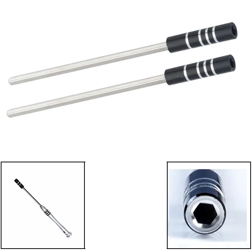 2pcs 123mm Magnetic Metal Extension Shaft Hex Socket Adapter Screwdriver Bit Holder For 4mm 1/8\\\" Hex Bit Power Tool Accessory
2pcs 123mm Magnetic Metal Extension Shaft Hex Socket Adapter Screwdriver Bit Holder For 4mm 1/8\\\" Hex Bit Power Tool Accessory