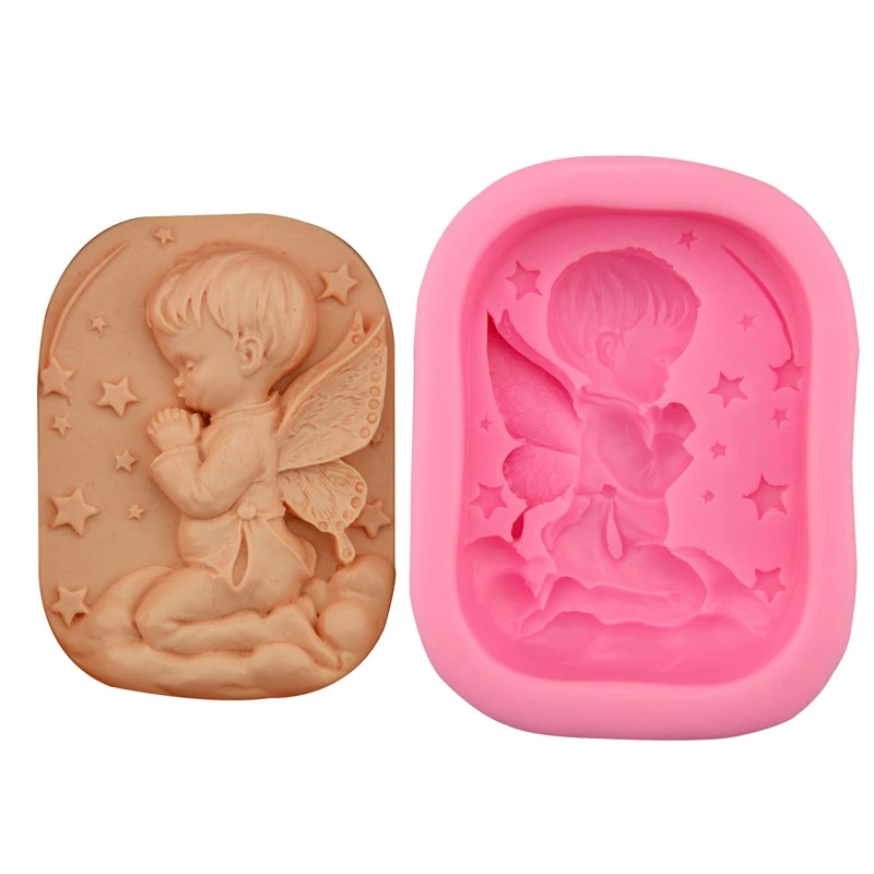 3D Soap Mold Handmade Silicone Soap Molds Boy Angel Square Shape Soap Mold Soap Making Tools Wedding Gift Decoration
3D Soap Mold Handmade Silicone Soap Molds Boy Angel Square Shape Soap Mold Soap Making Tools Wedding Gift Decoration