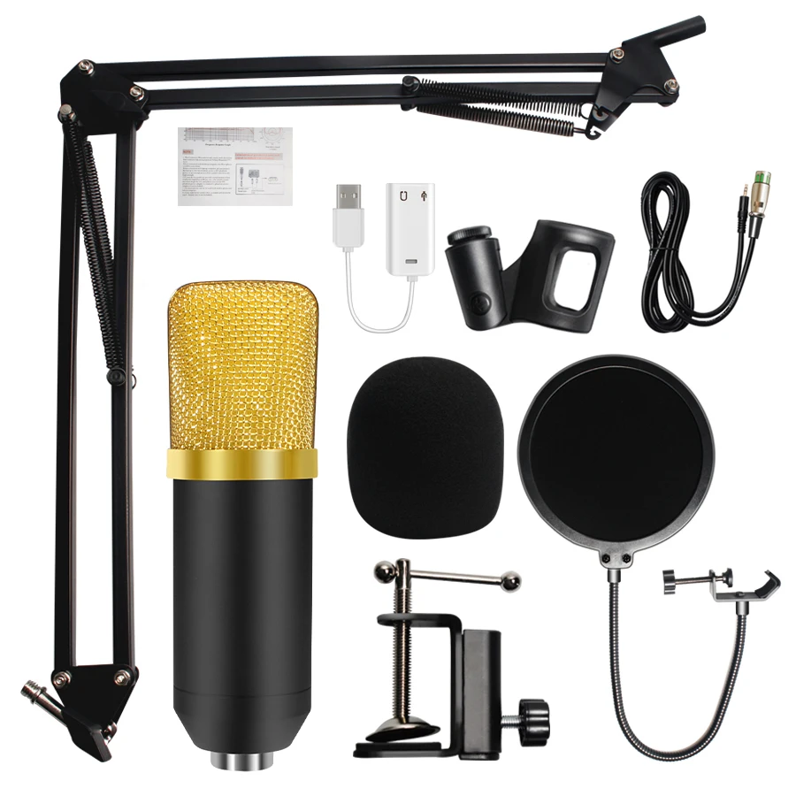 800 karaoke microphone BM800 studio condenser mic bm-800 For KTV Radio Braodcasting Singing Recording computer
800 karaoke microphone BM800 studio condenser mic bm-800 For KTV Radio Braodcasting Singing Recording computer