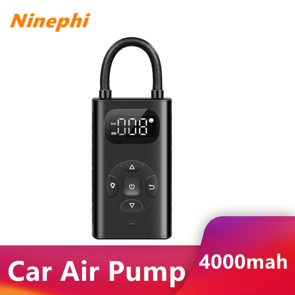 Автомобильный воздушный компрессор 4000 мАч, надувной насос светодиодный Ной лампой для мотоцикла, велосипеда, автомобиля, насос для шин, бес... 
Автомобильный воздушный компрессор 4000 мАч, надувной насос светодиодный Ной лампой для мотоцикла, велосипеда, автомобиля, насос для шин, бес...