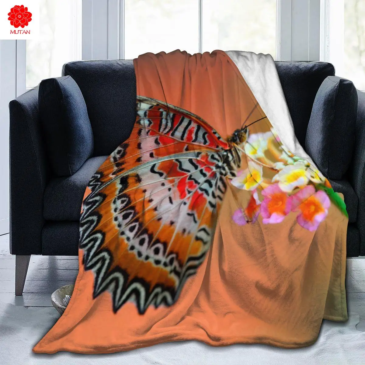 New animal Butterfly 3D printing printed blanket bedspread blanket retro bedding square picnic wool soft blanket
New animal Butterfly 3D printing printed blanket bedspread blanket retro bedding square picnic wool soft blanket