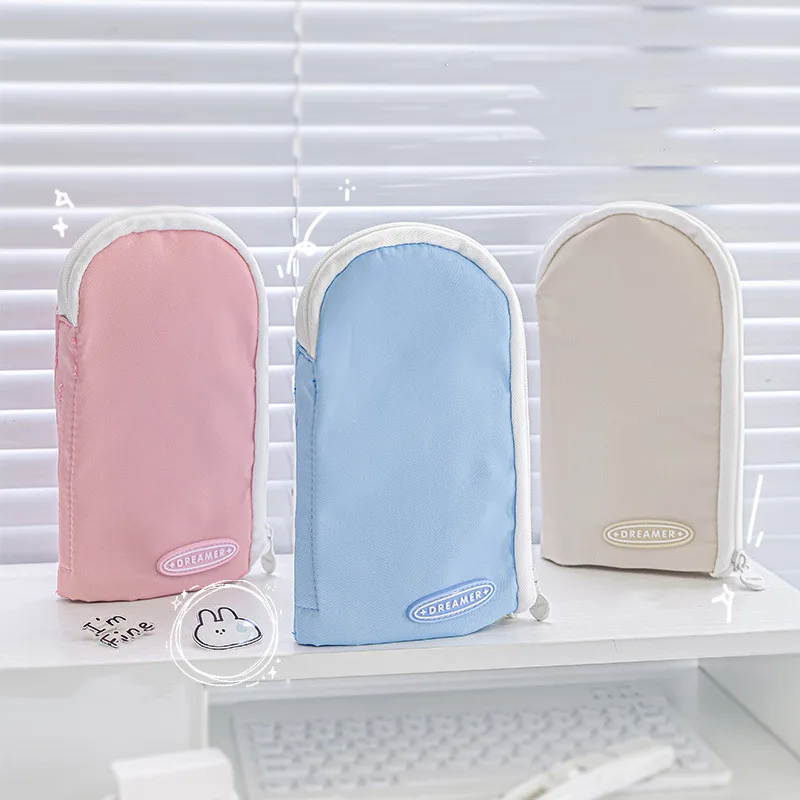 Mini Pencil Pouch Korean Simplicity Solid Color Pencil Case Small Classified Storage Bag for Stationery Cute Student Supplies
Mini Pencil Pouch Korean Simplicity Solid Color Pencil Case Small Classified Storage Bag for Stationery Cute Student Supplies