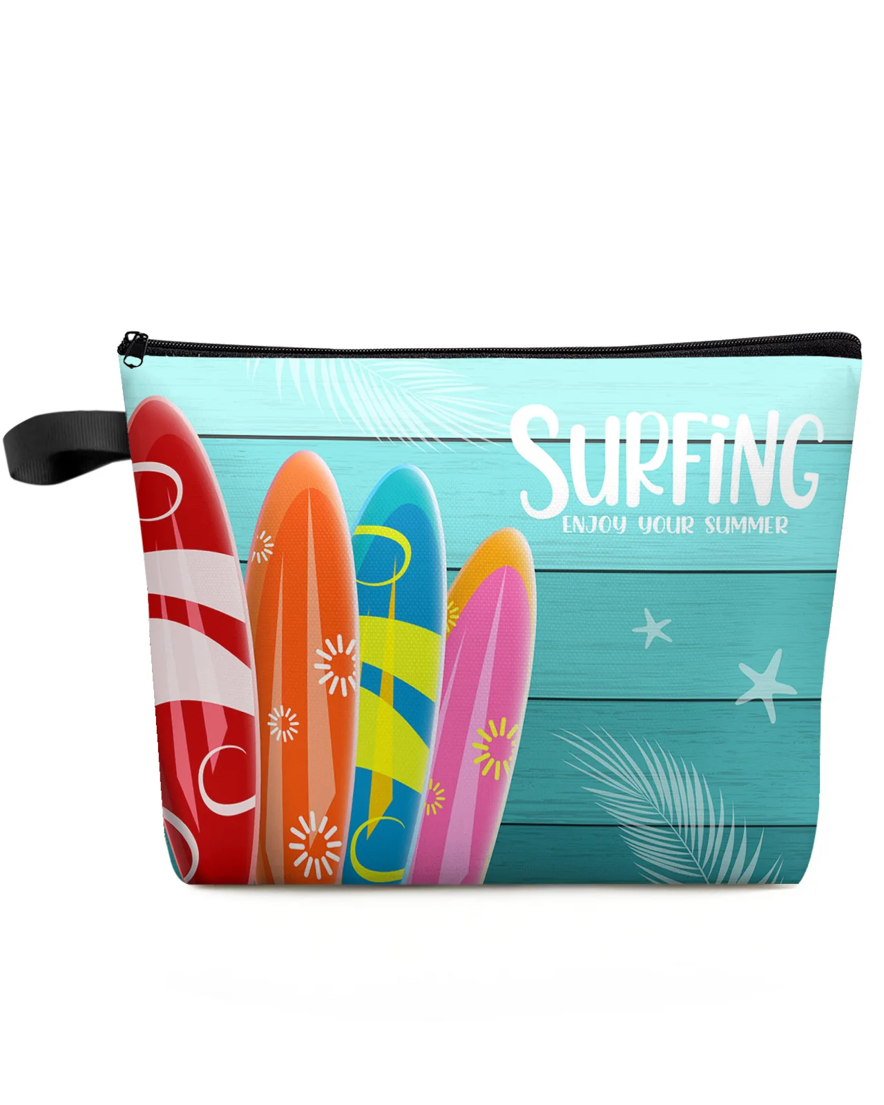 Summer Wood Grain Surfboard Large Capacity Travel Cosmetic Bag Portable Makeup Storage Pouch Women Waterproof Pencil Case
Summer Wood Grain Surfboard Large Capacity Travel Cosmetic Bag Portable Makeup Storage Pouch Women Waterproof Pencil Case
