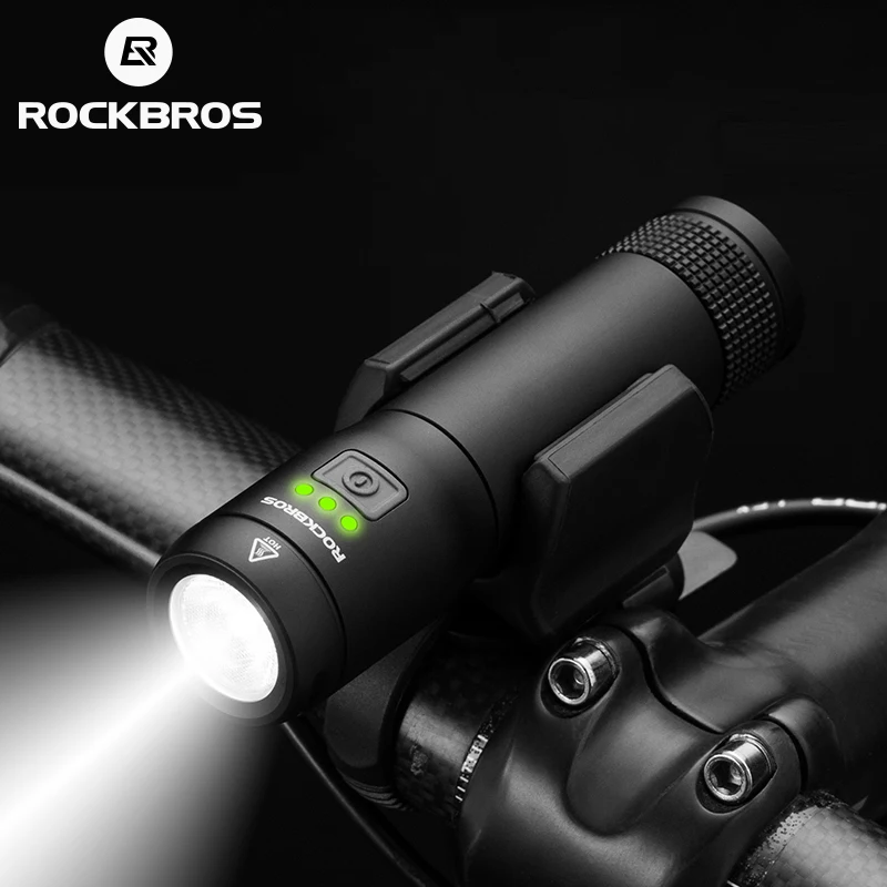 ROCKBROS Bike Light Front Bicycle 700 Lumens Headlight USB Rechargeable IPX6 Waterproof MTB Road Bike Front LED Flashlight Lamps
ROCKBROS Bike Light Front Bicycle 700 Lumens Headlight USB Rechargeable IPX6 Waterproof MTB Road Bike Front LED Flashlight Lamps