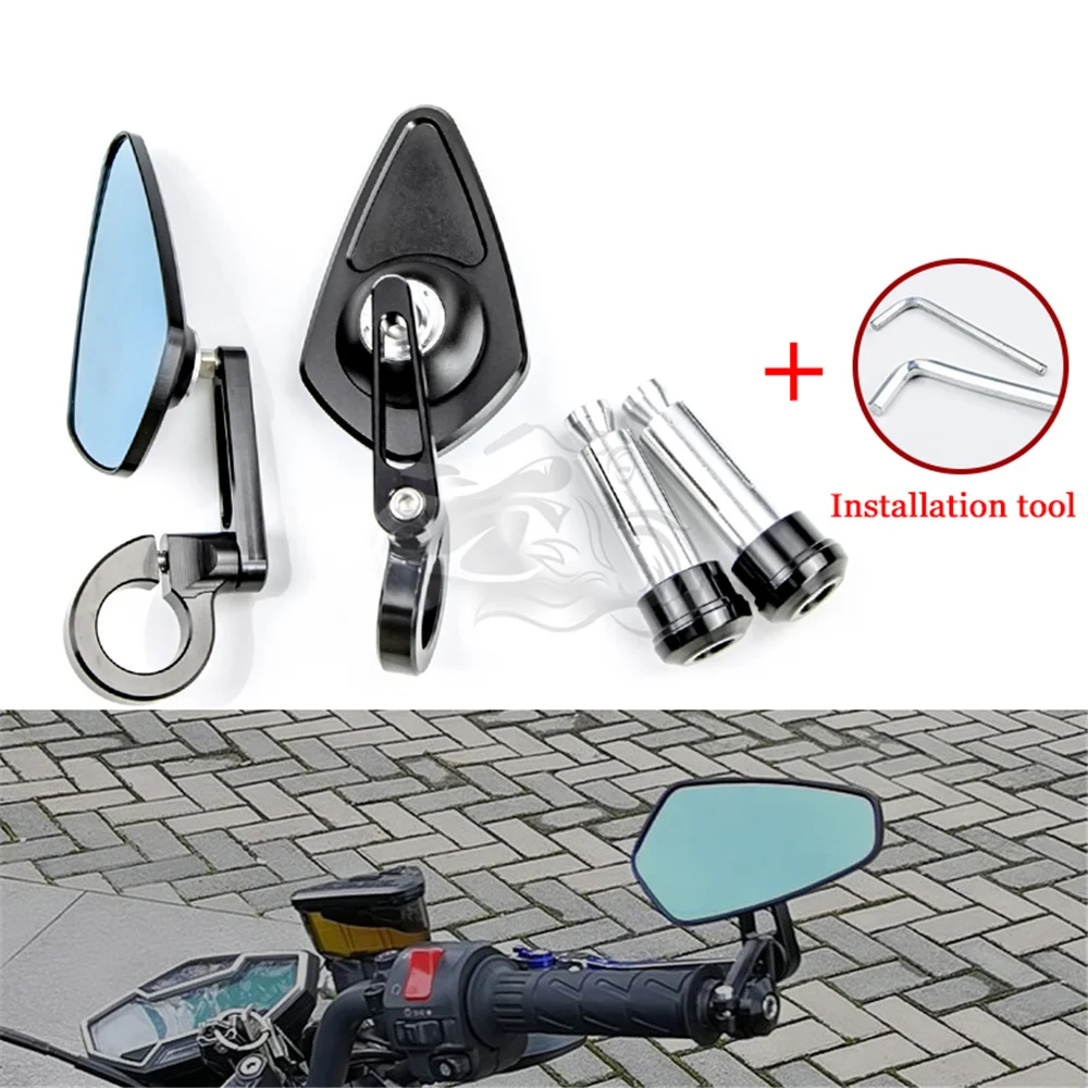 Universal Motorcycle Accessories 22mm Side Rearview Rear View Mirrors Fit For YAMAHA SUZUKI HONDA BMW DUCATI KAWASAKI Scooter
Universal Motorcycle Accessories 22mm Side Rearview Rear View Mirrors Fit For YAMAHA SUZUKI HONDA BMW DUCATI KAWASAKI Scooter