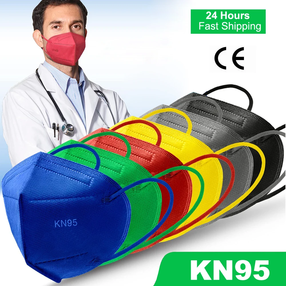 

Маски KN95 ffp2mask 5-слойная маска для рта FFP2 KN95 респиратор FPP2 маска FFP 2 Защитная маска для лица маски CE