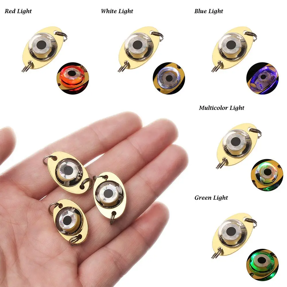 5Pcs LED Fish Lamp Mini Fishing Lure Light LED Deep Drop Underwater Eye Shape Fishing Squid Fishing Bait Luminous Lure
5Pcs LED Fish Lamp Mini Fishing Lure Light LED Deep Drop Underwater Eye Shape Fishing Squid Fishing Bait Luminous Lure