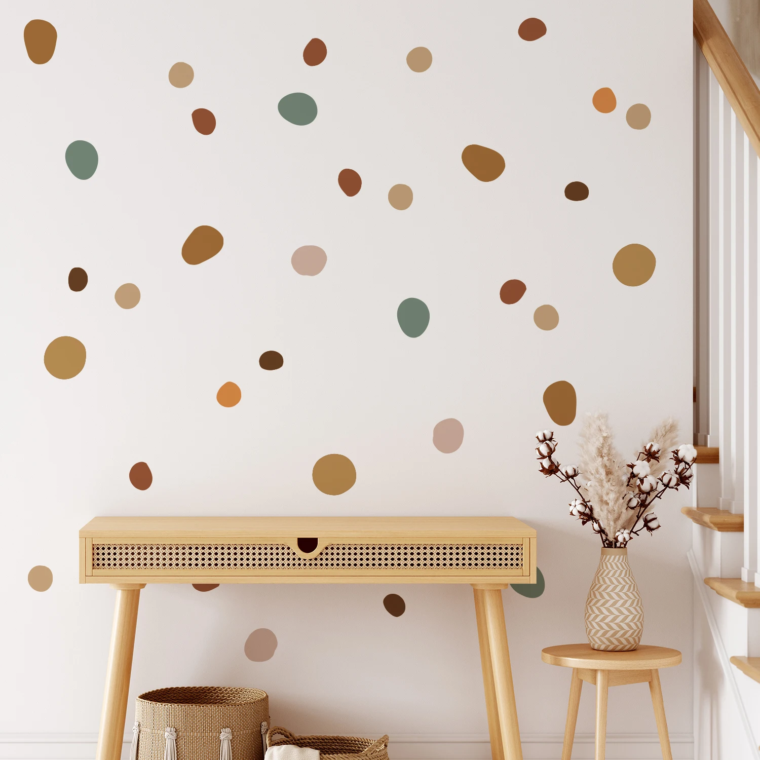 Funlife® Nursery Boho Wall Stickers Polka Dot Wall Decals Adhesive Removable Kids Furniture Bedroom Baby's Room Boy Girl DIY
Funlife® Nursery Boho Wall Stickers Polka Dot Wall Decals Adhesive Removable Kids Furniture Bedroom Baby's Room Boy Girl DIY