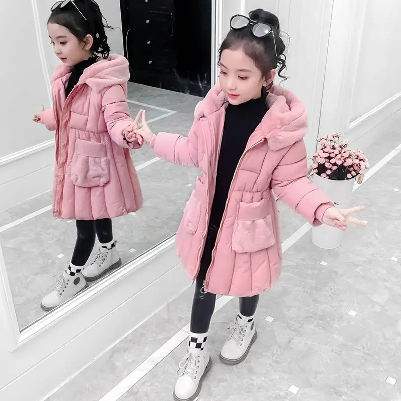 Children Down Coat Winter Teenager Thicken Fleece Hooded Cotton-padded Parkas Coat Kids Warm Jackets Toddler Kids Outerwear E460
Children Down Coat Winter Teenager Thicken Fleece Hooded Cotton-padded Parkas Coat Kids Warm Jackets Toddler Kids Outerwear E460