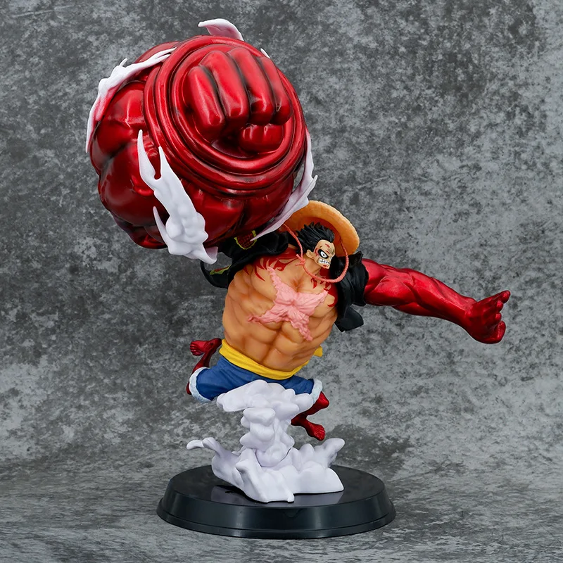 

One Piece Anime GK Big Fist Monkey D Luffy Gear Fourth Ver. PVC Action Figure Statue Collectible Model Decoration Children Toys