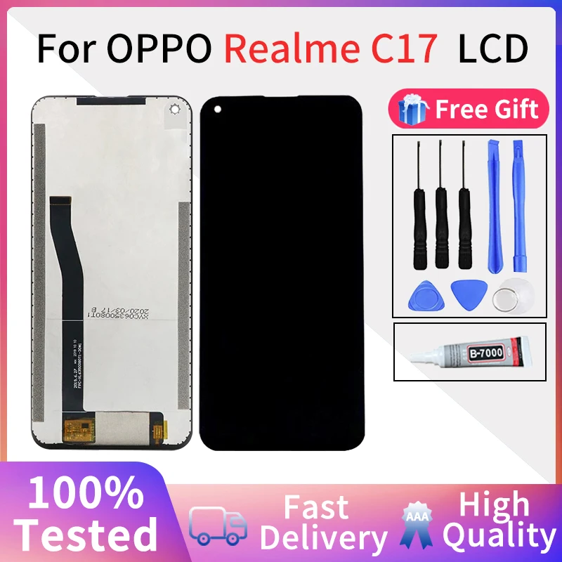 6.5" For OPPO Realme C17 LCD Display RMX2101 Touch Screen Digitizer Assembly Replacement Spare Parts
6.5" For OPPO Realme C17 LCD Display RMX2101 Touch Screen Digitizer Assembly Replacement Spare Parts