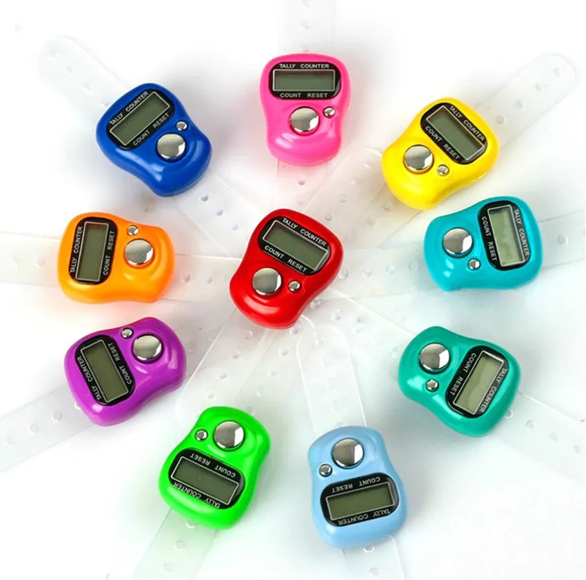 Electronic Digital Finger Ring Tally Counter Hand Held Knitting Row Counter Clicker NEW Mini Point Marker Counter LCD
Electronic Digital Finger Ring Tally Counter Hand Held Knitting Row Counter Clicker NEW Mini Point Marker Counter LCD