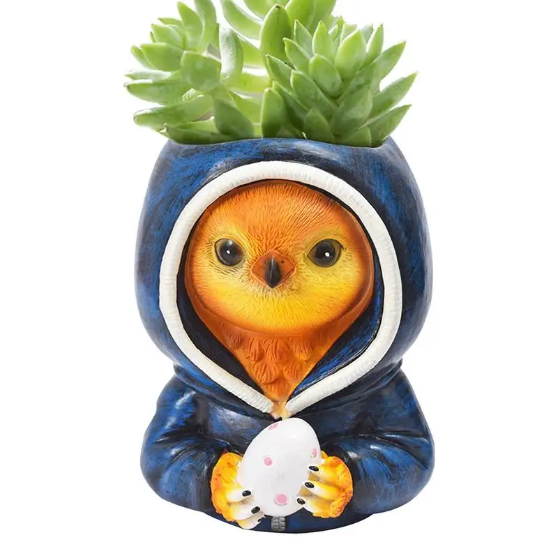 Creative Animal Planter Cute Cartoon Sweatshirt Dress Up Animal Flower Pots Home Decor Outdoor Garden Cactus Succulent Planter
Creative Animal Planter Cute Cartoon Sweatshirt Dress Up Animal Flower Pots Home Decor Outdoor Garden Cactus Succulent Planter