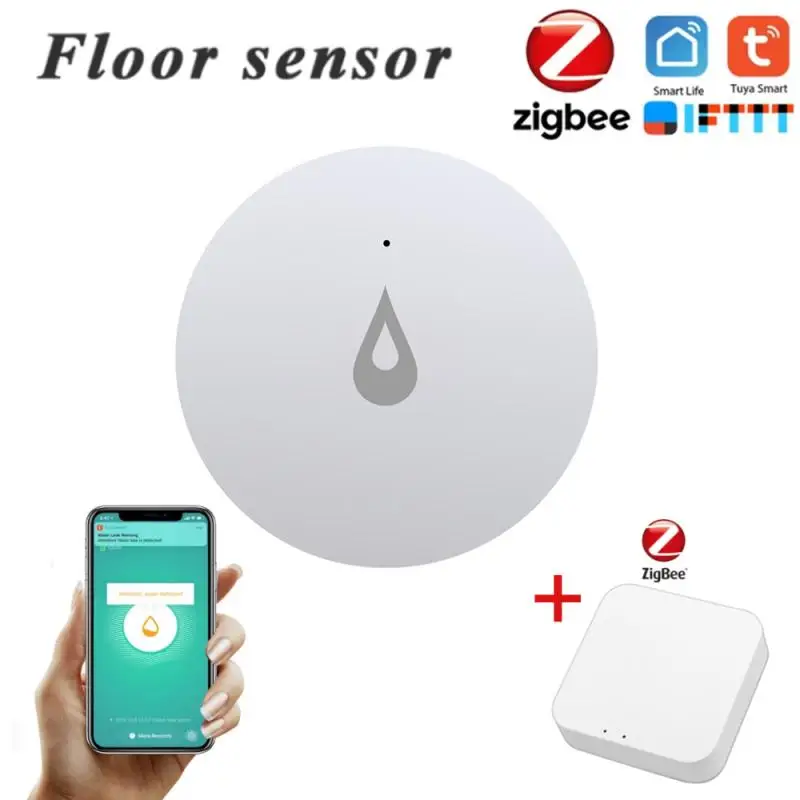 Датчик утечки воды Zigbee, детектор звуковой сигнализации, работает с приложением
Датчик утечки воды Zigbee, детектор звуковой сигнализации, работает с приложением