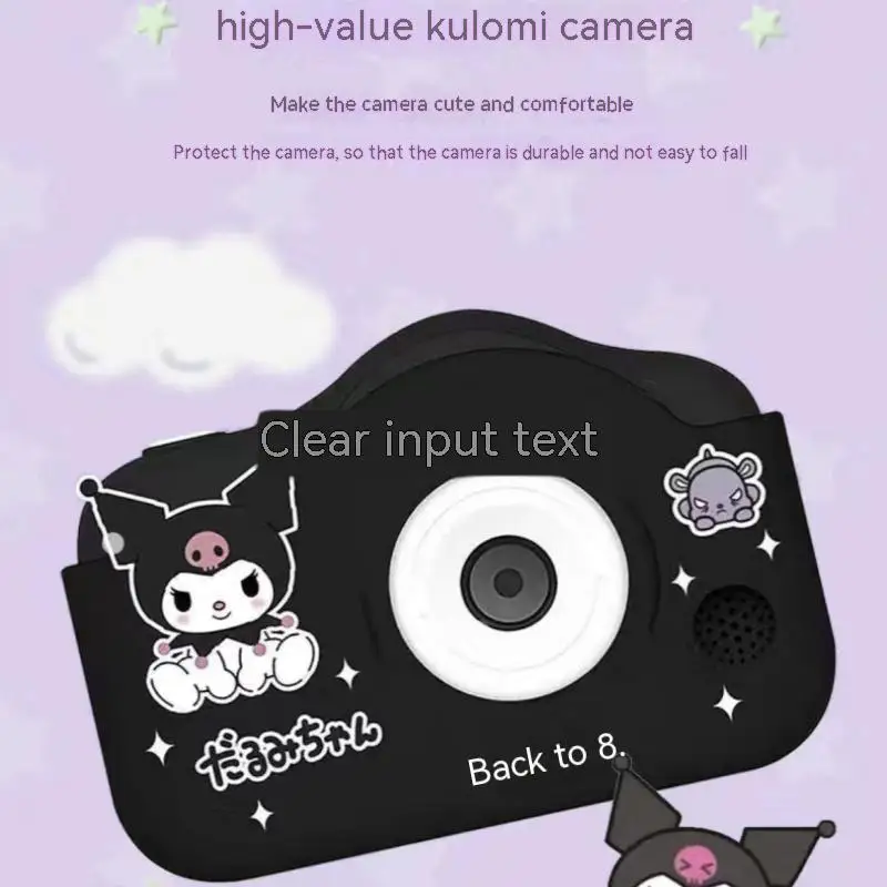 Аниме кавайная камера Sanrio Kuromi 4800 Вт Hd экран мини образовательная Cinnamoroll двойная камера цифровая фотография детские подарки
Аниме кавайная камера Sanrio Kuromi 4800 Вт Hd экран мини образовательная Cinnamoroll двойная камера цифровая фотография детские подарки