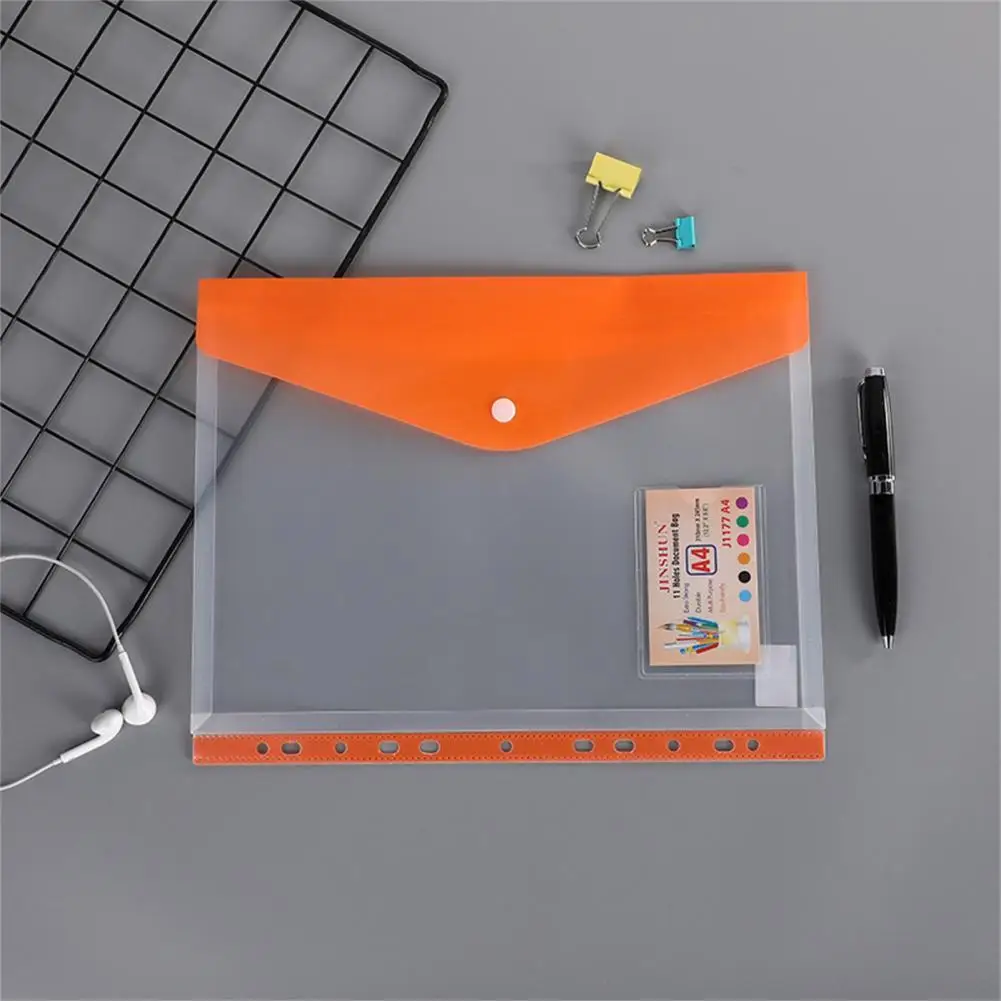 Waterproof 6Pcs Useful Snap Button A4 File Pocket Thickened File Bag Multipurpose for Home
Waterproof 6Pcs Useful Snap Button A4 File Pocket Thickened File Bag Multipurpose for Home