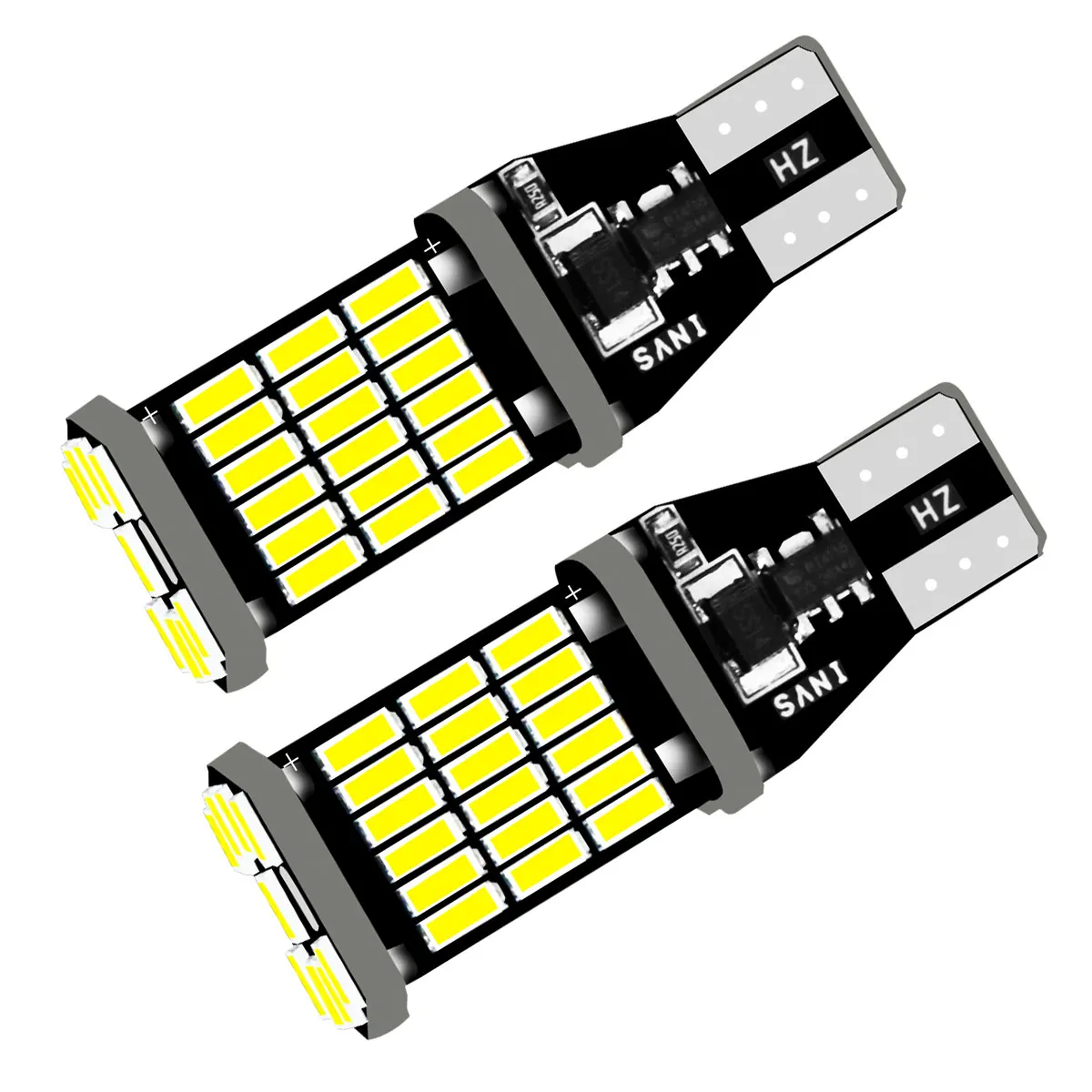 Комплект Из 2 Шт. T15 T16 W16W 4014 45SMD Белые 12В Светодиодные Стоп-сигналы Plug & Play Для Автомобильных Сигнальных И Задн...
Комплект Из 2 Шт. T15 T16 W16W 4014 45SMD Белые 12В Светодиодные Стоп-сигналы Plug & Play Для Автомобильных Сигнальных И Задн...