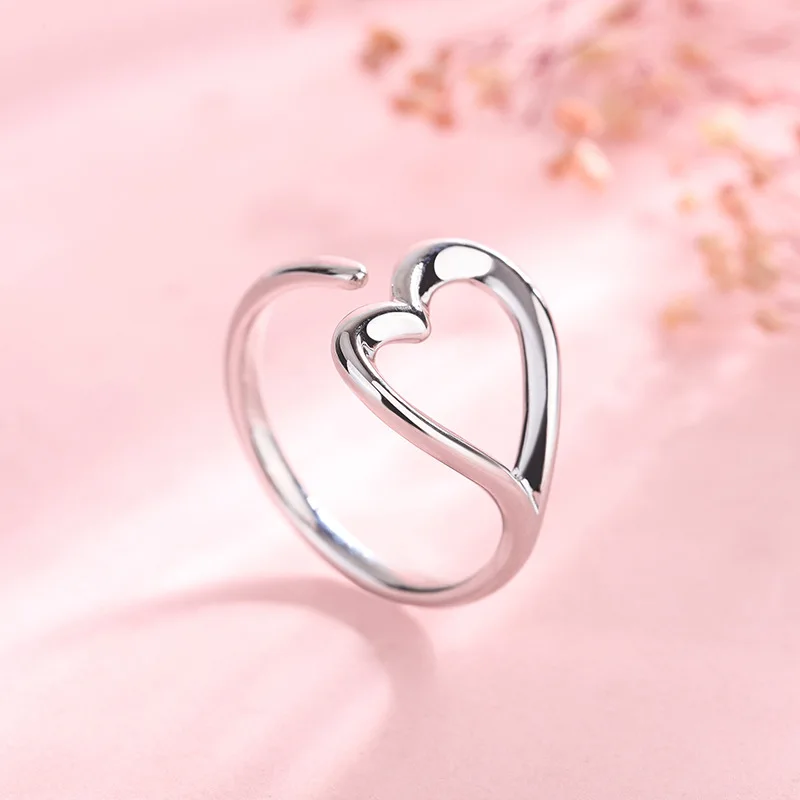 Romantic Hollow Heart Silver Rings for Women Ladies Wedding Engagement Silver Women's Vintage Ring Fine Jewelry Accessories
Romantic Hollow Heart Silver Rings for Women Ladies Wedding Engagement Silver Women's Vintage Ring Fine Jewelry Accessories