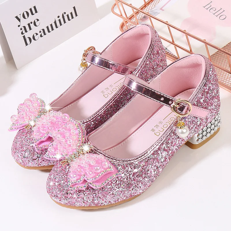 Girls' Princess Shoes 2022 New Baby Shoes Spring and Autumn Leather Shoes Soft Sole Little Girls' Crystal Shoes Single Shoes
Girls' Princess Shoes 2022 New Baby Shoes Spring and Autumn Leather Shoes Soft Sole Little Girls' Crystal Shoes Single Shoes