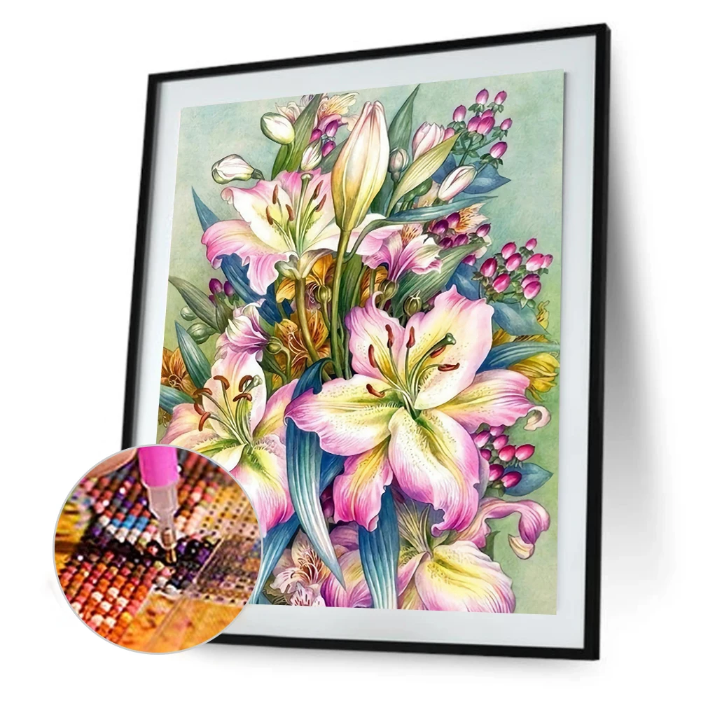 5D DIY Full Drill Round Shape Flower Plant Series Rhinestone Diamond Drawing for Home Handmade Gift for Art Decor
5D DIY Full Drill Round Shape Flower Plant Series Rhinestone Diamond Drawing for Home Handmade Gift for Art Decor