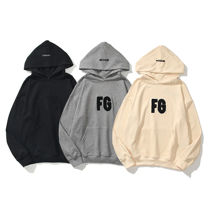 Fw21 New ESSENTIALS Sixth Collection High Street Sweatshirt FG Flocking Cotton Hip Hop Oversized Pullover Khaki Hoodies Hombres
Fw21 New ESSENTIALS Sixth Collection High Street Sweatshirt FG Flocking Cotton Hip Hop Oversized Pullover Khaki Hoodies Hombres