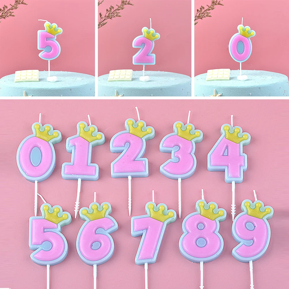 1 Pcs Cute Candy Color Happy Birthday Number Candles 0-9 For Kids Adult Girls Birthday Party Crown Candles Cake 2022 New
1 Pcs Cute Candy Color Happy Birthday Number Candles 0-9 For Kids Adult Girls Birthday Party Crown Candles Cake 2022 New
