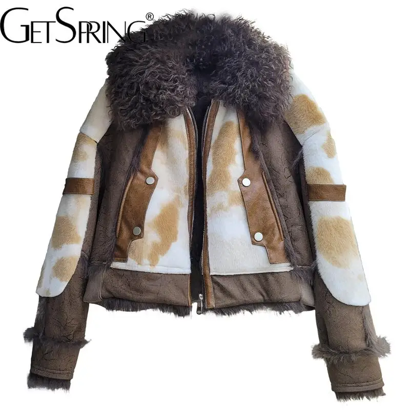 Getspring Women Coat Splicing Color Matching Vintage Short Womens Jackets And Coats Vintage Fashion Jackets Coats 2022 Fashion
Getspring Women Coat Splicing Color Matching Vintage Short Womens Jackets And Coats Vintage Fashion Jackets Coats 2022 Fashion