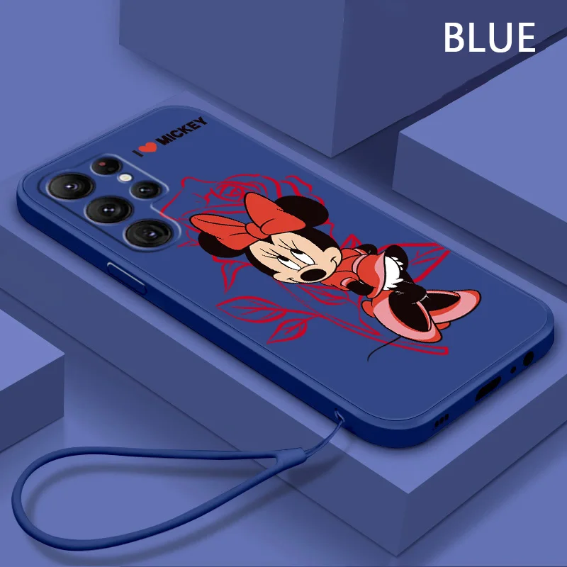 Mickey Minnie LOVE Phone Case For Samsung Galaxy S10 S10e S20 S21 S22 Plus Lite Ultra FE 4G 5G Liquid Rope Cover
Mickey Minnie LOVE Phone Case For Samsung Galaxy S10 S10e S20 S21 S22 Plus Lite Ultra FE 4G 5G Liquid Rope Cover