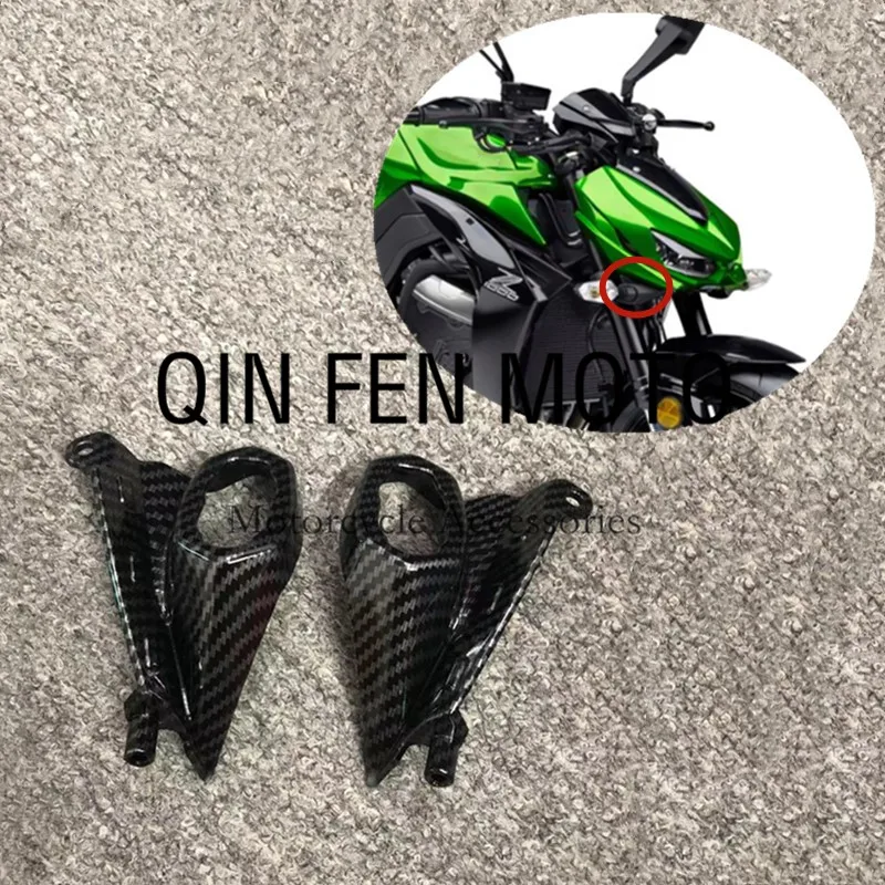 Motorcycle Upper Bracket Side Headlight Fairing Cover Fit For Kawasaki Z1000 2014-2019 Carbon Fiber Paint / Black
Motorcycle Upper Bracket Side Headlight Fairing Cover Fit For Kawasaki Z1000 2014-2019 Carbon Fiber Paint / Black