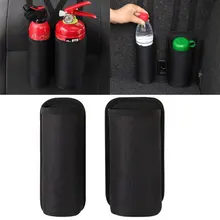 Car Fire Extinguisher Hanging Bag Trunk Organizer Fire Extinguisher Storage Bag Trunk Seat Back Holder Accessories 2 Sizes