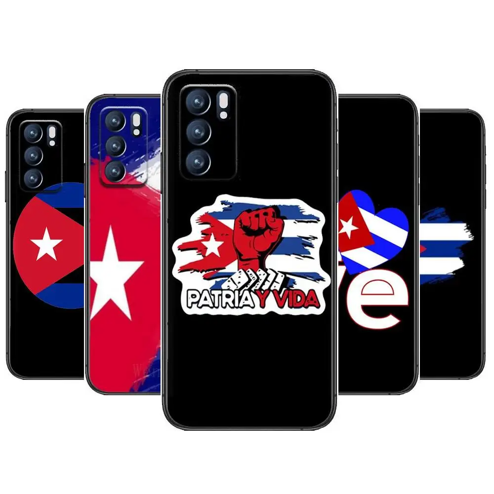 

Cuba flag Art For Realme C3 Case Soft Silicon Back cover OPPO Realme C3 RMX2020 Coque Capa Funda find x3 pro C21 8 Pro a91