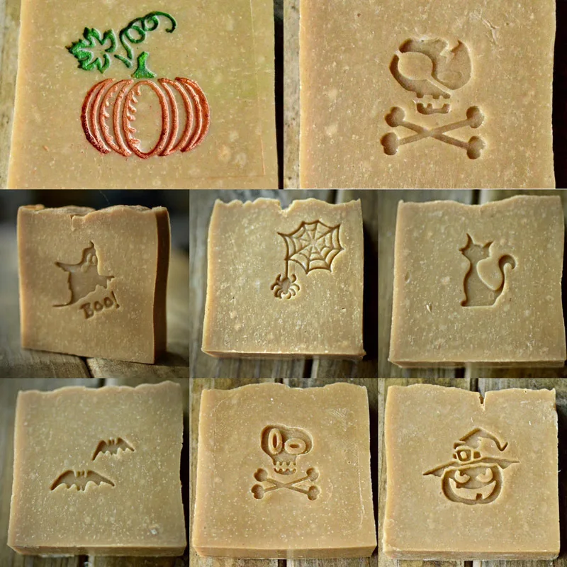 Halloween Soap Texture Stamp Acrylic Emboss Pattern Mold Block Stamps for Candle Soap Making Supplie Polymer Clay Embossing Tool
Halloween Soap Texture Stamp Acrylic Emboss Pattern Mold Block Stamps for Candle Soap Making Supplie Polymer Clay Embossing Tool