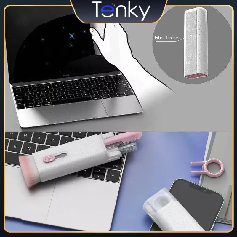 Brush Kit 7-in-1 Multifunctional Earphone Cleaning Pen Lectronics Cleaner Retractable Cleaning Tools For Headset Ipad Phone
Brush Kit 7-in-1 Multifunctional Earphone Cleaning Pen Lectronics Cleaner Retractable Cleaning Tools For Headset Ipad Phone