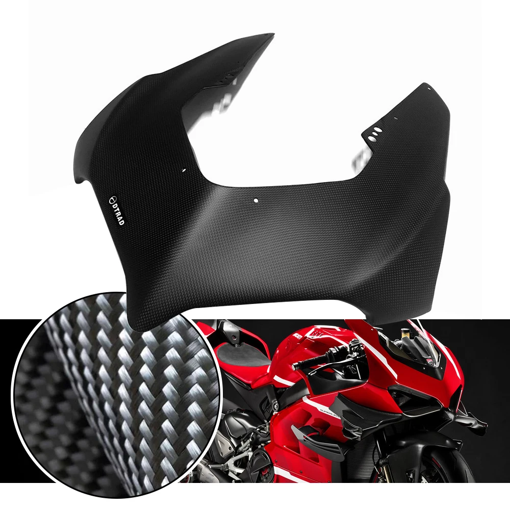 for Ducati Panigale V4 R/S 2018-2019 Panigale V2 2020 Motorcycle Carbon Fiber Front Nose Fairing Headlight Cover Cowling Panel
for Ducati Panigale V4 R/S 2018-2019 Panigale V2 2020 Motorcycle Carbon Fiber Front Nose Fairing Headlight Cover Cowling Panel