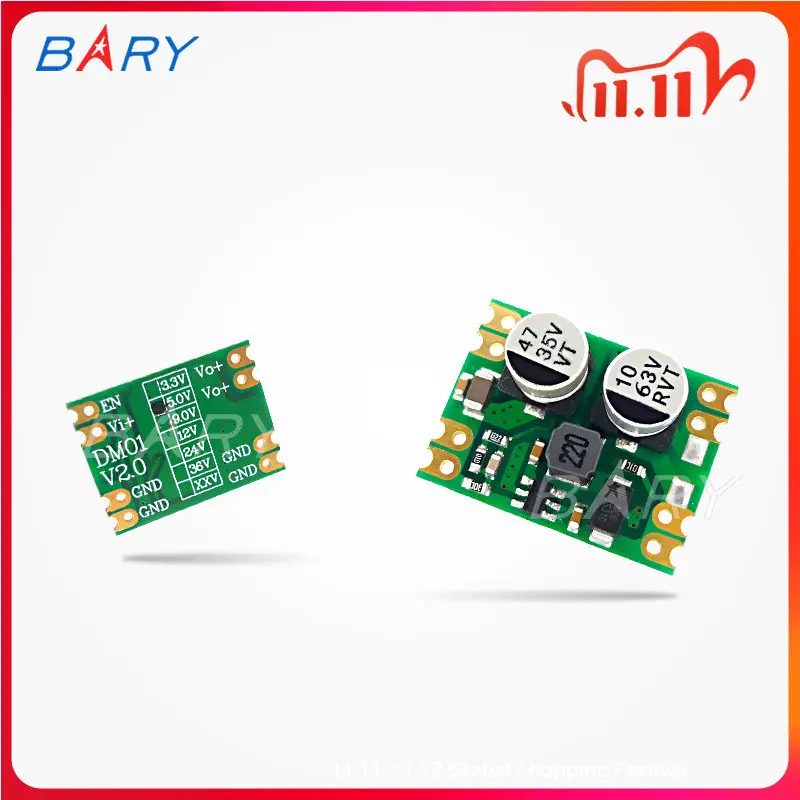 DC-DC | Step-down Module | Power Module | Output 12V | 12V To 5V | 24V/5V | 36V | 55V To 12V 2W
DC-DC | Step-down Module | Power Module | Output 12V | 12V To 5V | 24V/5V | 36V | 55V To 12V 2W
