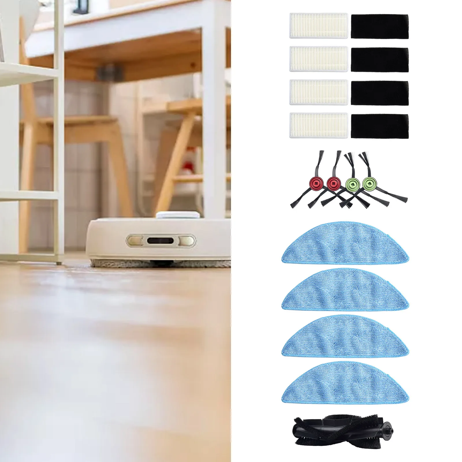 Brand New Side Brushes Filter Delicate For Conga Eternal Max Highly Match Kit Reliable Replacement Roller Brush
Brand New Side Brushes Filter Delicate For Conga Eternal Max Highly Match Kit Reliable Replacement Roller Brush