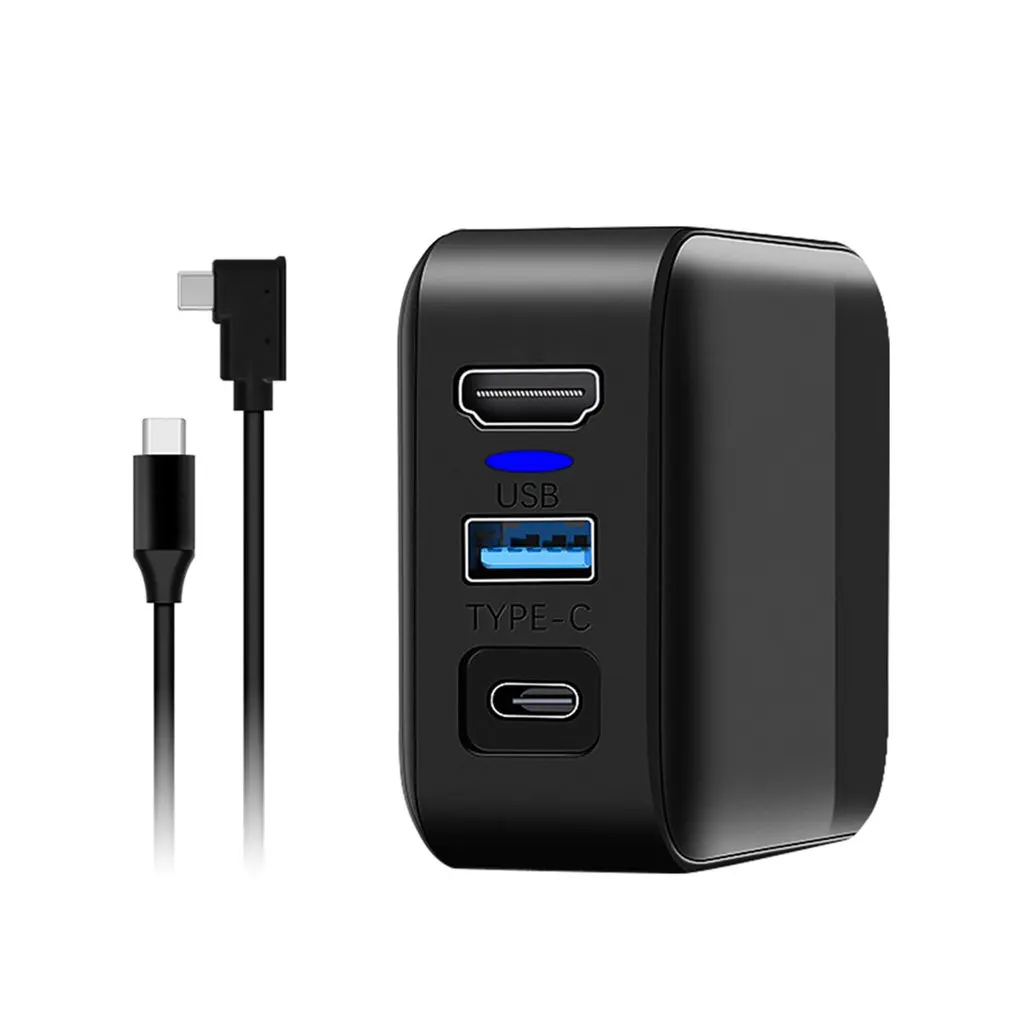 Dock Charger Adapter For Switch Type-C To HDMI-compatible AC Adapter Charger 3-Ports USB-C Charger For Nintend Support TV
Dock Charger Adapter For Switch Type-C To HDMI-compatible AC Adapter Charger 3-Ports USB-C Charger For Nintend Support TV