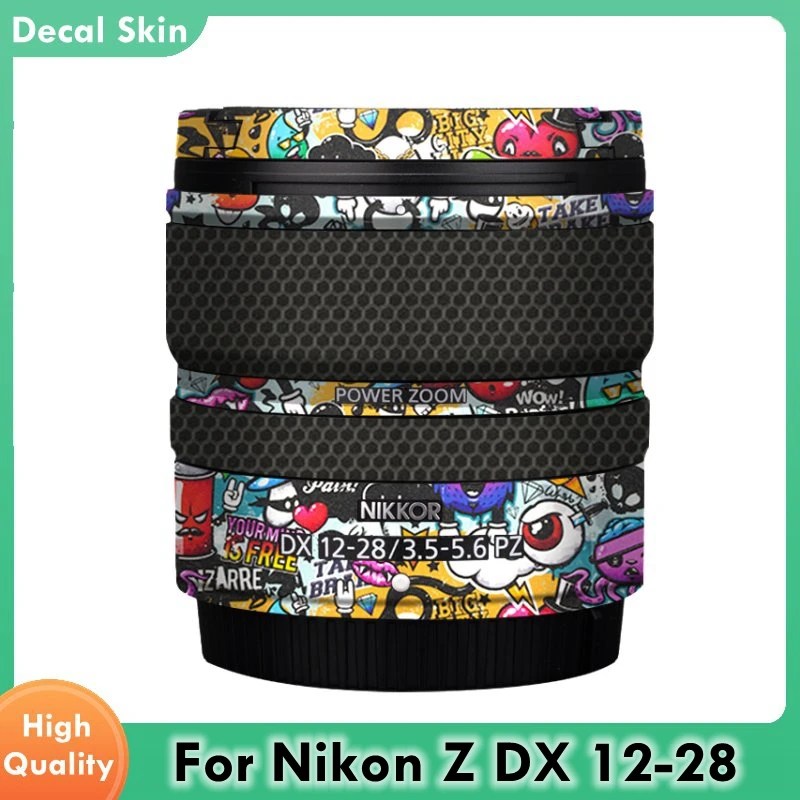 

Decal Skin For Nikon Z DX 12-28 Vinyl Wrap Anti-Scratch Film Camera Body Protective Sticker Coat 12-28mm F3.5-5.6 PZ VR Z1228