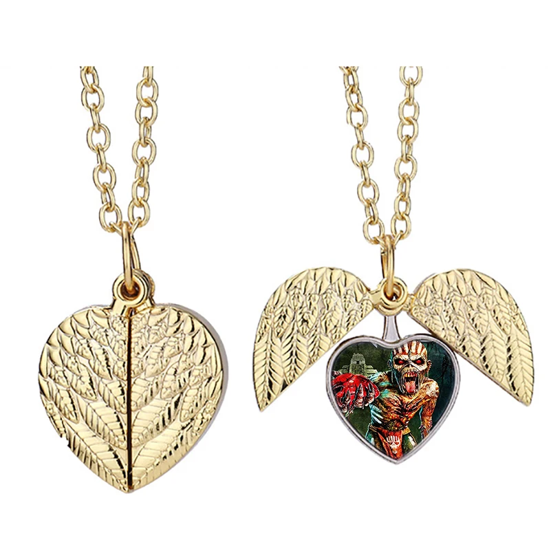 Iron Of Souls Tour 2012 Tfq Heart Active Angel Wing Necklace Beautiful Pendant Fashion Jewelry
Iron Of Souls Tour 2012 Tfq Heart Active Angel Wing Necklace Beautiful Pendant Fashion Jewelry
