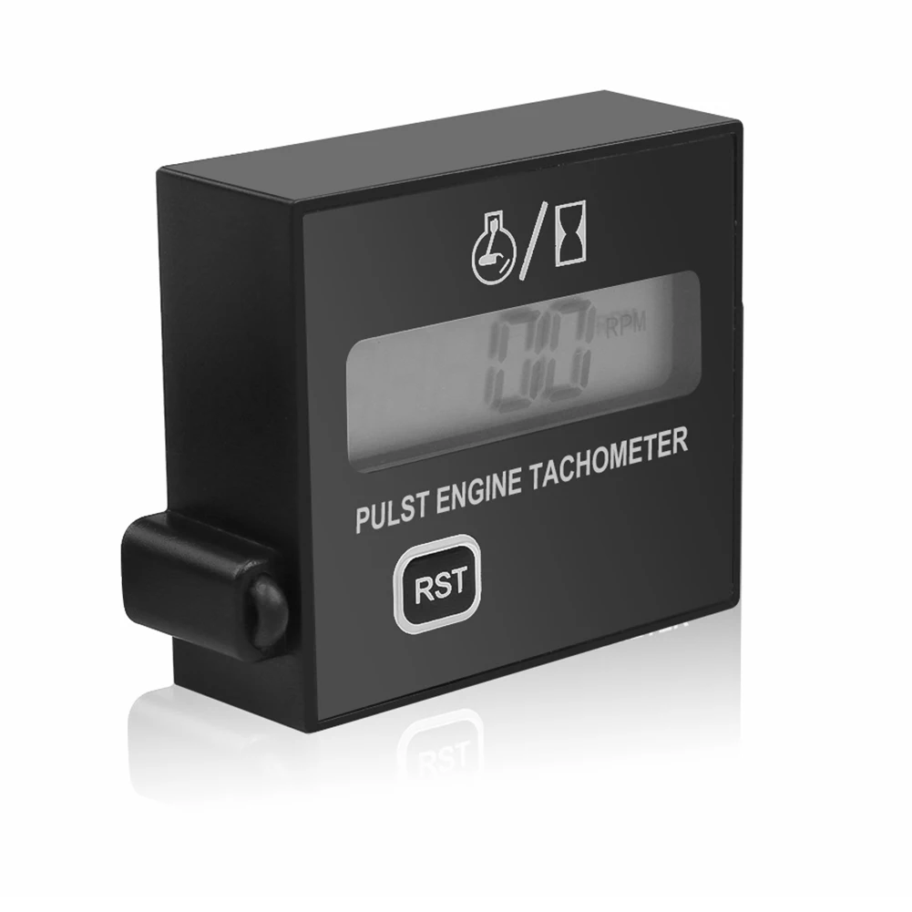 Newest clip style Digital Display Engine Tach Hour Meter Tachometer Gauge For Motorcycle chainsaw Boat mower mowing machine
Newest clip style Digital Display Engine Tach Hour Meter Tachometer Gauge For Motorcycle chainsaw Boat mower mowing machine