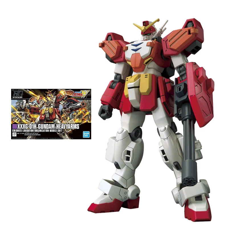 Bandai Gundam Kit HGAC XXXG-01H Gundam Heavyarms Anime Figure Genuine Gunpla Action Toy Figure Robot Model Toys for Children
Bandai Gundam Kit HGAC XXXG-01H Gundam Heavyarms Anime Figure Genuine Gunpla Action Toy Figure Robot Model Toys for Children