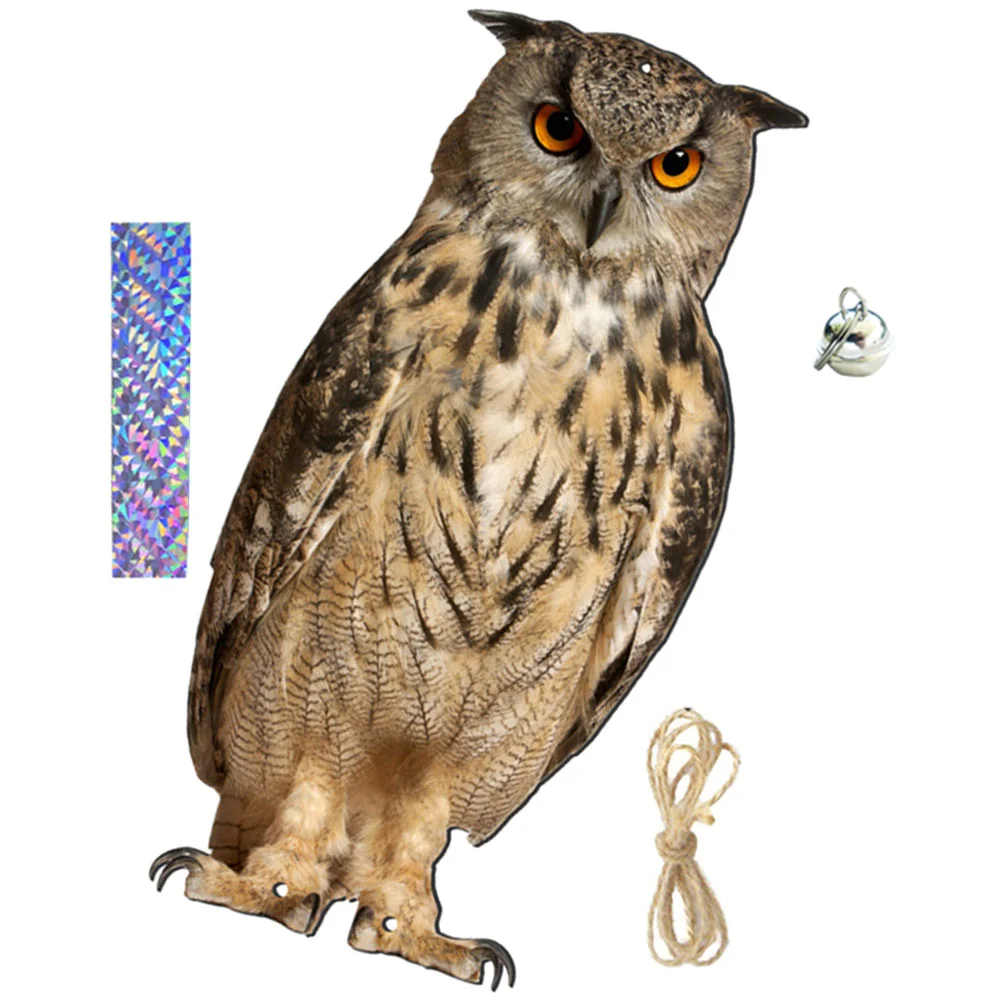 Rotating Owl Ornament Yard Garden Bird Deterrent Bird Deterrent Hanging Bird Deterrent Hangingative Hanging Realistic
Rotating Owl Ornament Yard Garden Bird Deterrent Bird Deterrent Hanging Bird Deterrent Hangingative Hanging Realistic