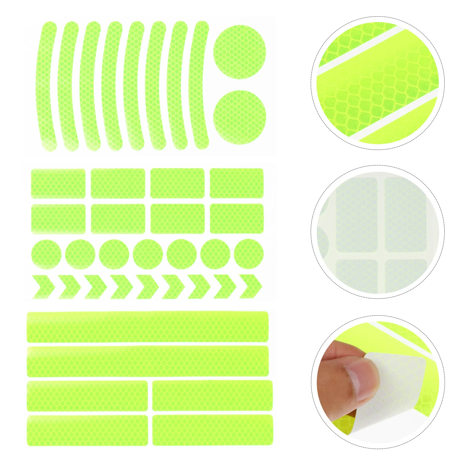 Bicycle Reflective Stickers Adhesive Bike Warning Strip Tape Noctilucent Decals
Bicycle Reflective Stickers Adhesive Bike Warning Strip Tape Noctilucent Decals