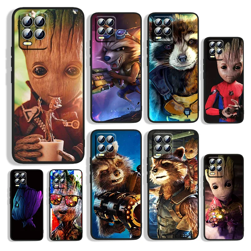 Marvel Raccoon Groot For OPPO Realme GT Master Neo Q3S Q2 X50 X7 X3 X2 C21Y C17 C11 C3 Pro Carnival Black Phone Case
Marvel Raccoon Groot For OPPO Realme GT Master Neo Q3S Q2 X50 X7 X3 X2 C21Y C17 C11 C3 Pro Carnival Black Phone Case