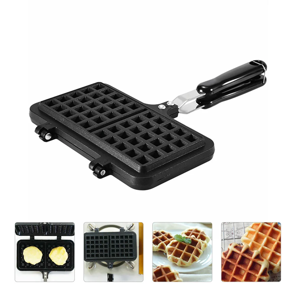 Waffle Cake Maker Baking Pan Sandwich Stick Mould Nonmold Press Frying Molds Gas Plate Tool Diy Hotmaking Toast Cooker Iron 
Waffle Cake Maker Baking Pan Sandwich Stick Mould Nonmold Press Frying Molds Gas Plate Tool Diy Hotmaking Toast Cooker Iron