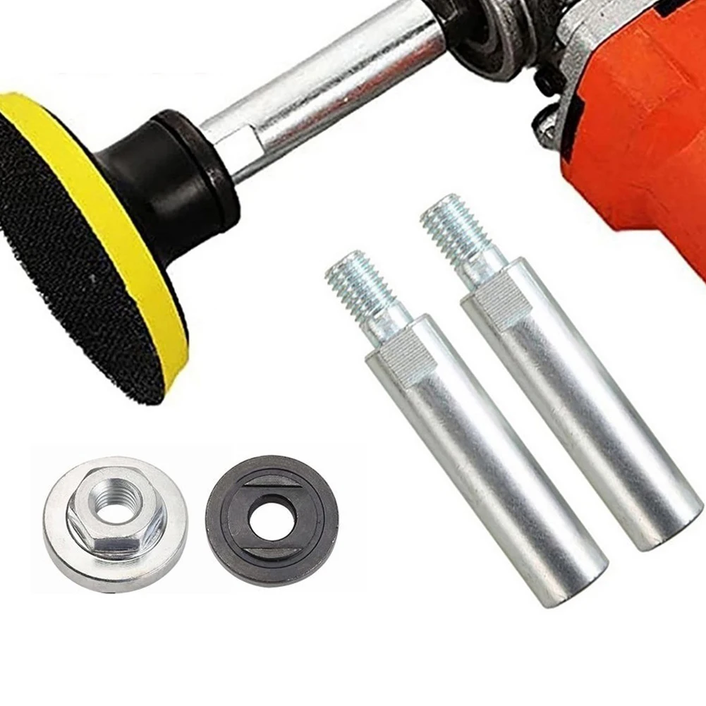 4 Pcs Angle Grinder Extension Connecting Rod M10 Thread Adapter Shaft 80mm Flange Locking Nuts Set Power Tools Accessories
4 Pcs Angle Grinder Extension Connecting Rod M10 Thread Adapter Shaft 80mm Flange Locking Nuts Set Power Tools Accessories