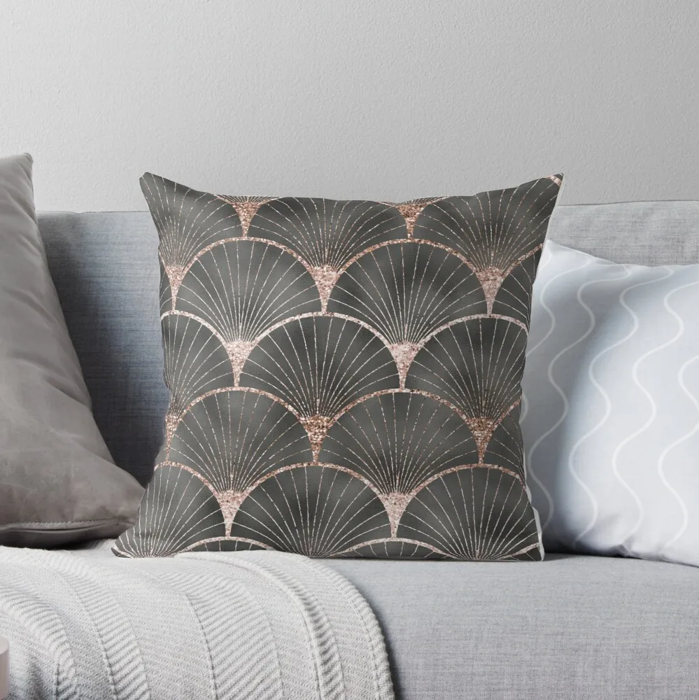 Art Deco elegance - rose gold & steel grey fan Throw Pillow Pillow Case Polyester Home Decora Pillowcases Throw Pillow Case
Art Deco elegance - rose gold & steel grey fan Throw Pillow Pillow Case Polyester Home Decora Pillowcases Throw Pillow Case