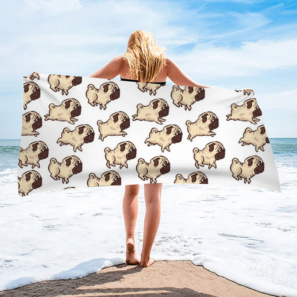 Cute Cartoon Bulldog Pattern Beach Towel Kawaii Dog Food Soft Absorbent Bath Towel for Kids Teens Men Women Travel Hotel Towel
Cute Cartoon Bulldog Pattern Beach Towel Kawaii Dog Food Soft Absorbent Bath Towel for Kids Teens Men Women Travel Hotel Towel