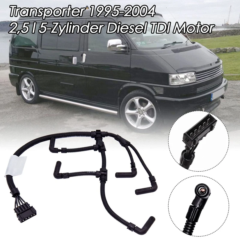 Car Glow Plug Wiring Harness Compatible With Replacement 2515 Cylinder For -T4 1995-2004 074972095B
Car Glow Plug Wiring Harness Compatible With Replacement 2515 Cylinder For -T4 1995-2004 074972095B
